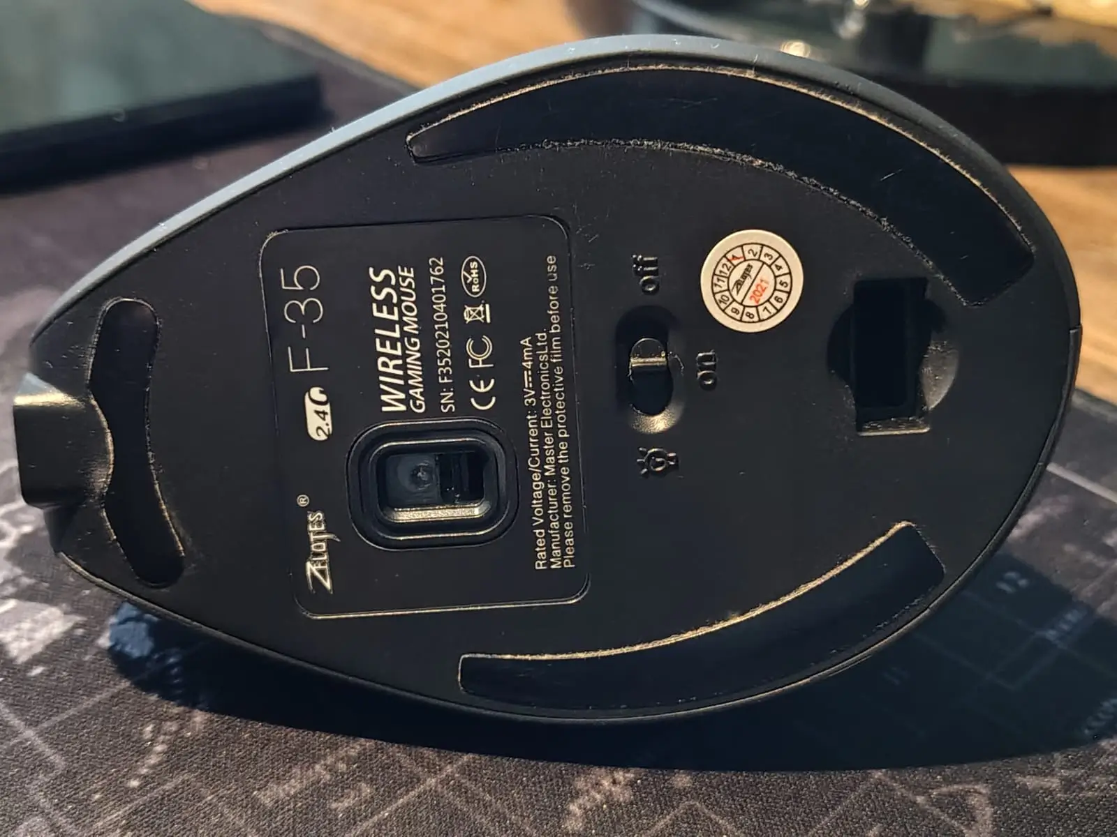 Raton ergonómico inalámbrico